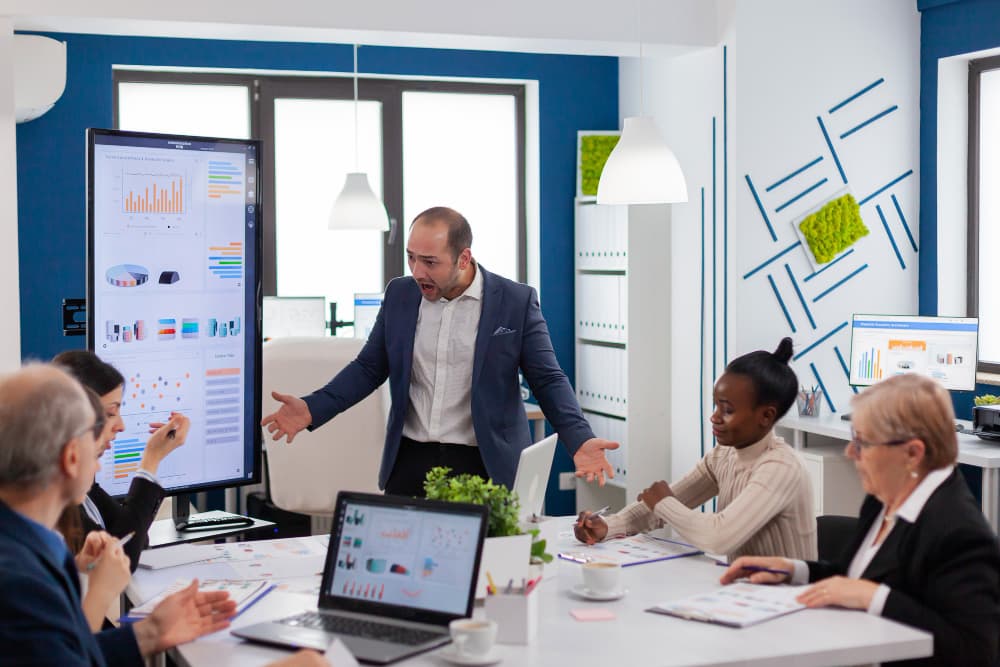 Corporate training session